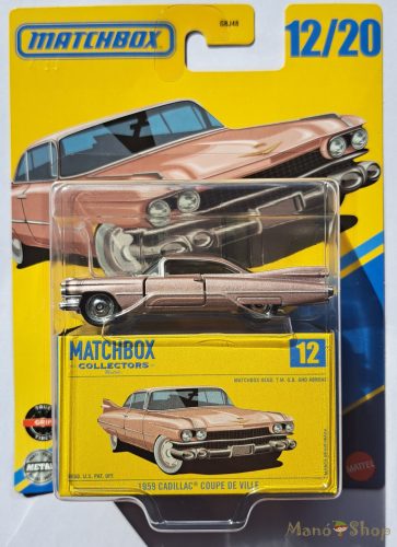 Matchbox Collectors - Cadillac Coupe De Ville - Gyűjtői kisautó 
