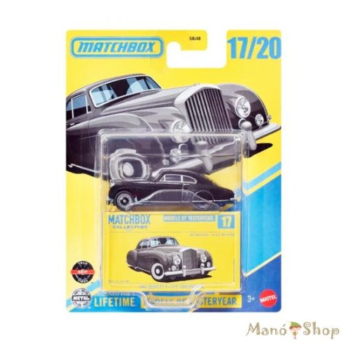 Matchbox Collectors - 1954 Bentley R-Type Continental - Gyűjtői kisautó "Models of Yesteryear"