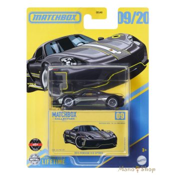   Matchbox Collectors - 2015 Porsche 918 Spyder - Gyűjtői kisautó 
