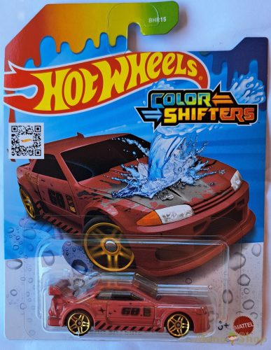 Hot Wheels színváltós kisautó - Nissan Skyline GT-R (R32)