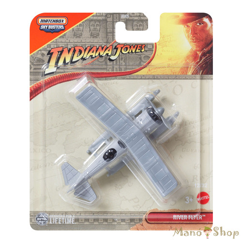 Matchbox Repülő - Indiana Jones River Flyer - Sky Busters