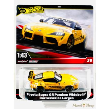 Hot Wheels Premium - Toyota Supra GR Pandem Widebody - 1:43