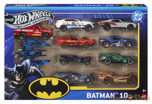 Hot Wheels - Batmanm - 10 db-os szett