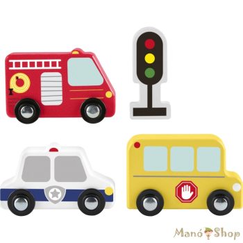 Fisher-Price - Wood fa kisautó