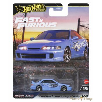   Hot Wheels Premium - Fast and Furious - Custom Acura Integra Sedan GSR