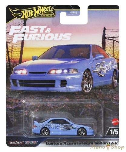 Hot Wheels Premium - Fast and Furious - Custom Acura Integra Sedan GSR