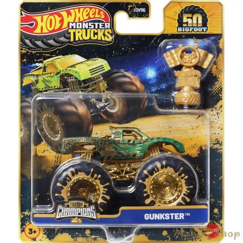 Hot Wheels Monster Trucks - BigFoot 50 - Gunkster