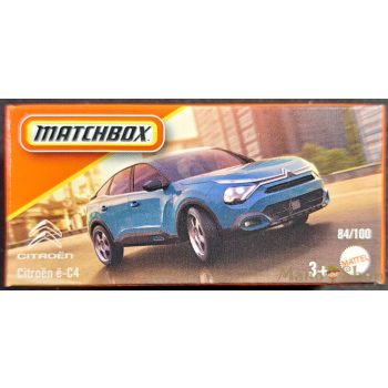 Matchbox - Citroen e-C4 - kisautó papírdobozban