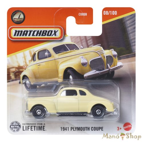 Matchbox - 1941 Plymouth Coupe