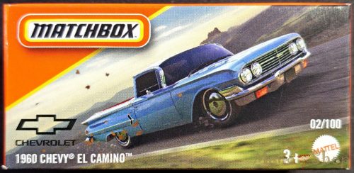 Matchbox - 1960 Chevy El Camino - kisautó papírdobozban