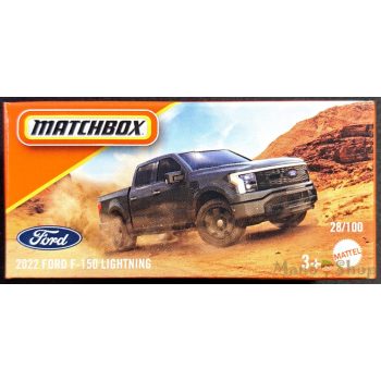   Matchbox - 2022 Ford F-150 Lightning - kisautó papírdobozban