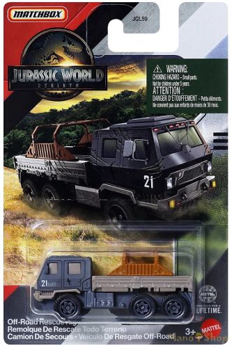 Matchbox - Jurassic World -  Off-Road Rescue Rig