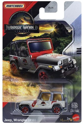 Matchbox - Jurassic World - Jeep Wrangler (#18)