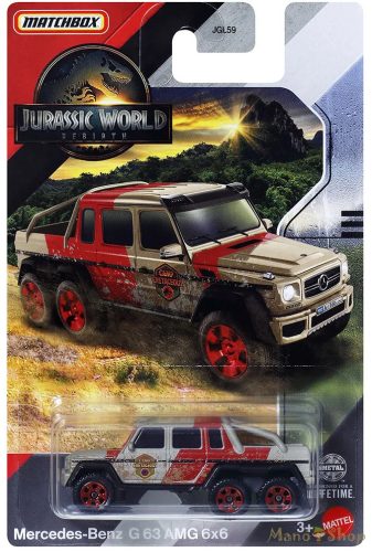 Matchbox - Jurassic World -  Mercedes-Benz G 63 AMG 6x6