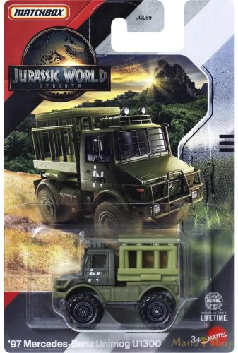 Matchbox - Jurassic World - '97 Mercedes-Benz Unimog U1300
