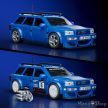 Mattel Brick Shop Hot Wheels 94 Audi Avant RS2 (JGR28)
