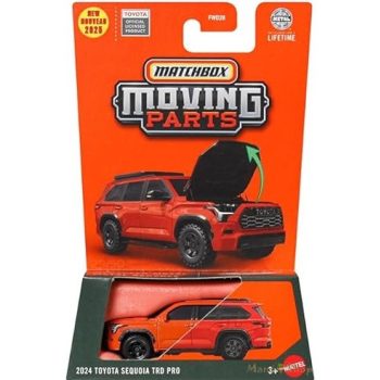   Matchbox Moving Parts - 2024 Toyota Sequoia TRD PRO - nyitható kisautó
