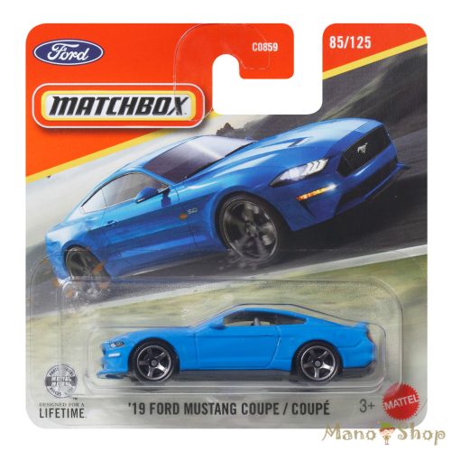 Matchbox: '19 Ford Mustang Coupé kisautó