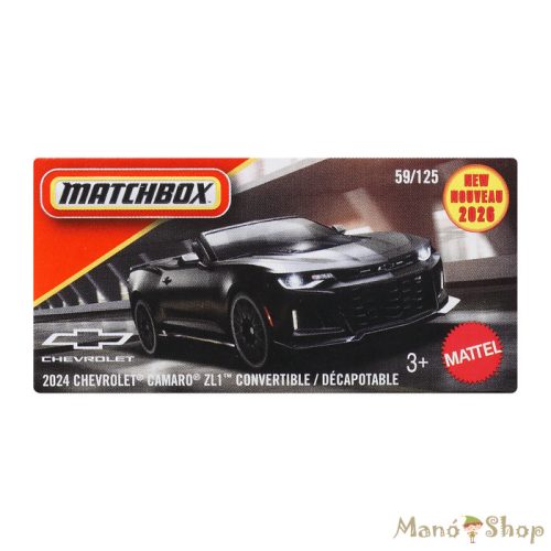 Matchbox – 2024 Chevrolet Camaro ZL1 Convertible