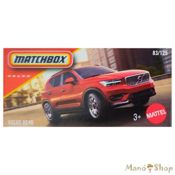 Matchbox : Volvo XC40 fém kisautó papírdobozban