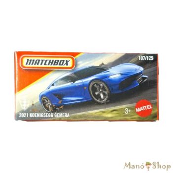 Matchbox: 2021 Koenigsegg Gemera