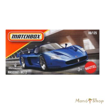Matchbox : Maserati MC12 fém kisautó