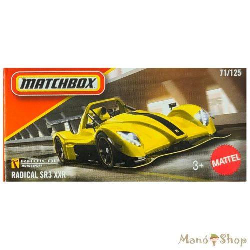 Matchbox: Radical SR3 XXR kisautó