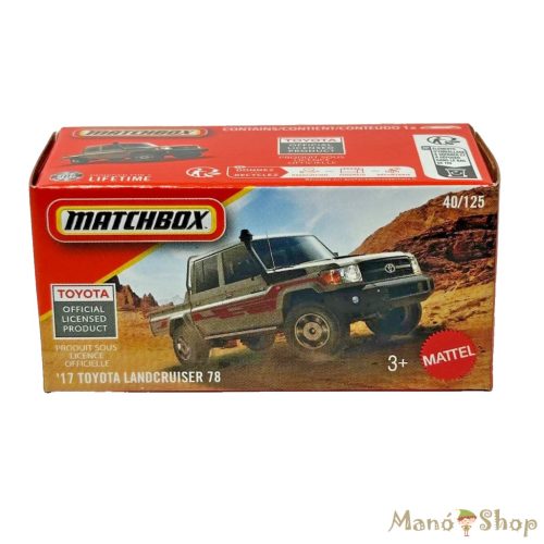 Matchbox – '17 Toyota Land Cruiser 78