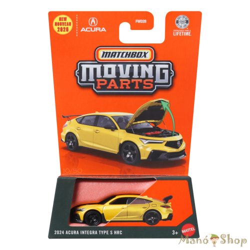 Matchbox Moving Parts: 2024 Acura Integra Type S HRC