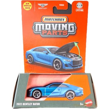 Matchbox: Moving Parts: 2022 Bentley Batur kék kisautó