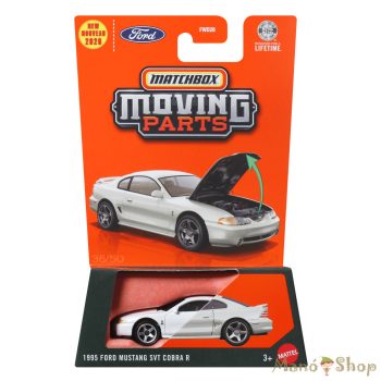   Matchbox Moving Parts: 1995 Ford Mustang SVT Cobra R nyitható kisautó