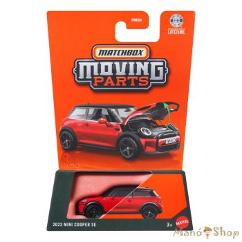   Matchbox Moving Parts: 2022 Mini Cooper SE: nyitható kisautó