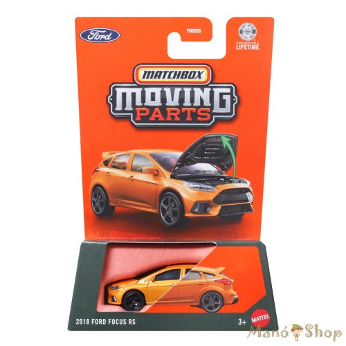 Matchbox Moving Parts – 2018 Ford Focus RS