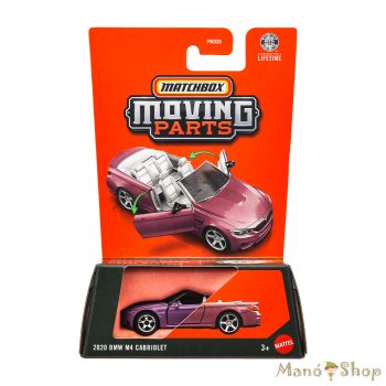   Matchbox Moving Parts - 2020 BMW M4 Cabriolet - nyitható kisautó