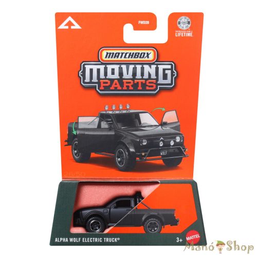 Matchbox Moving Parts – Alpha Wolf Electric Truck