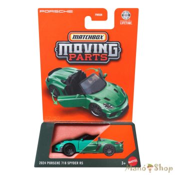 Matchbox Moving Parts: 2024 Porsche 718 Spyder RS