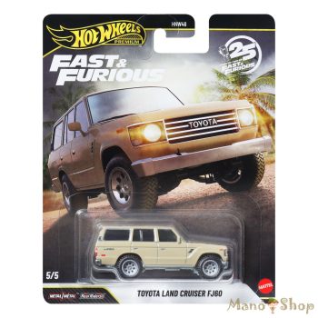   Hot Wheels Premium: Fast & Furious: Toyota Land Cruiser FJ60 1/64 kisautó