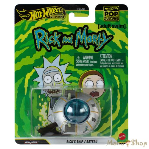 Hot Wheels Premium - Pop Culture - Rick's Ship (Rick and Morty)