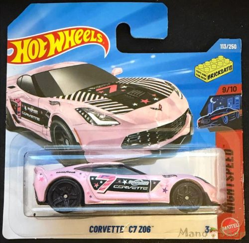 Hot Wheels - Night Burnerz – Corvette C7 Z06