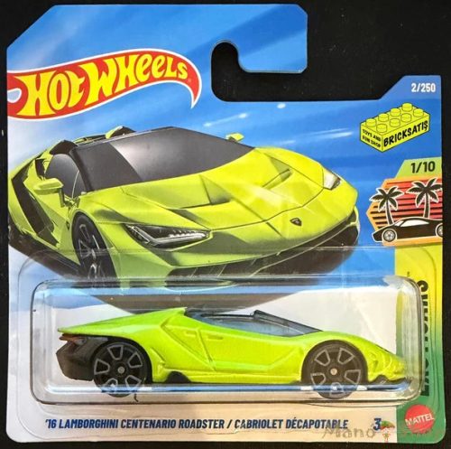 Hot Wheels - Exoticars – '16 Lamborghini Centenario Roadster