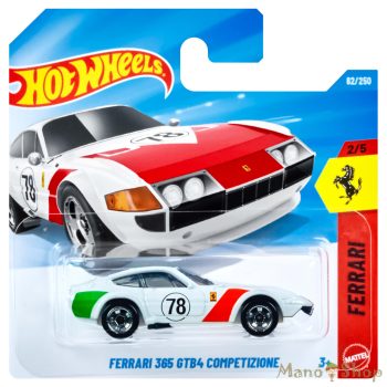 Hot Wheels: Ferrari: Ferrari 365 GTB4 Competizione kisautó