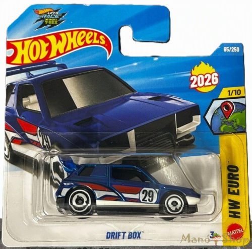 Hot Wheels: HW Euro: Drift Box kisautó