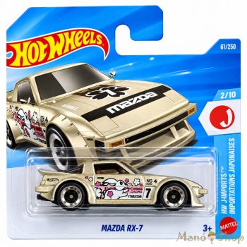 Hot Wheels - Mazda RX-7 arany/pezsgő metál kisautó 61/250