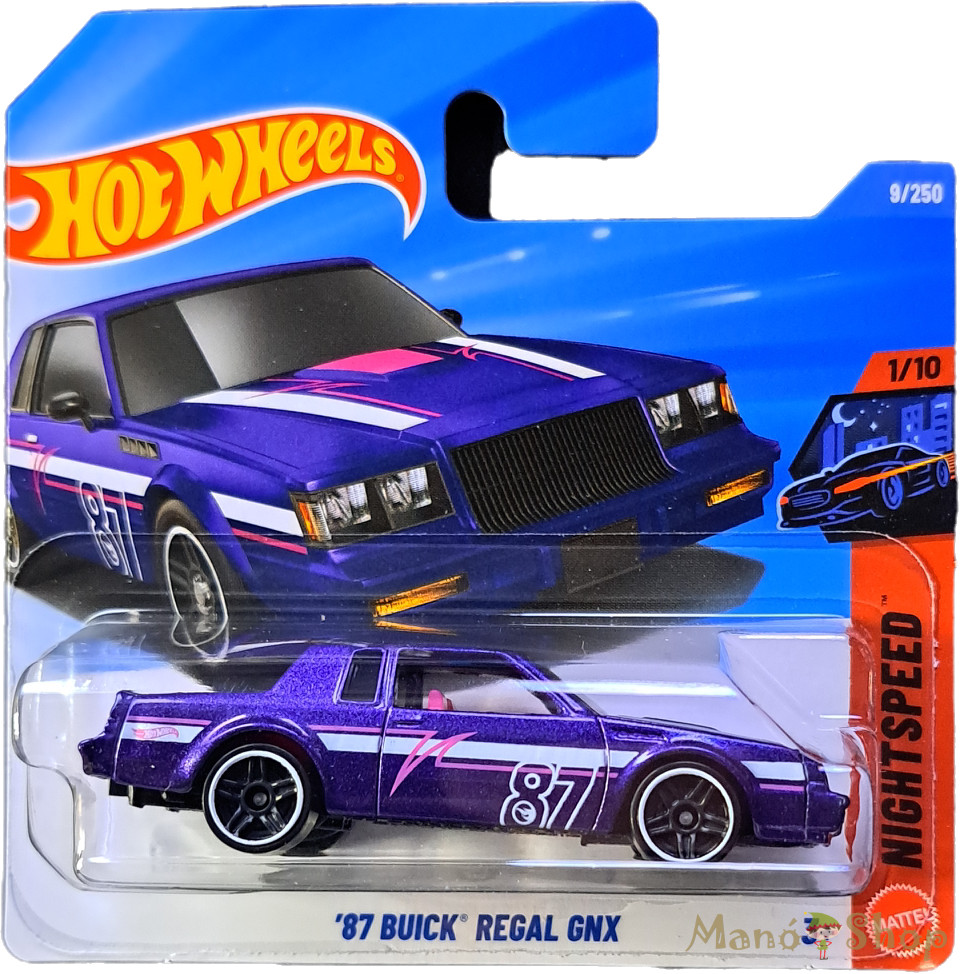 Hot Wheels '87 Buick Regal GNX, Bianco, Serie Power Trip 2/5, Auto In Miniatura Da Collezione - 2