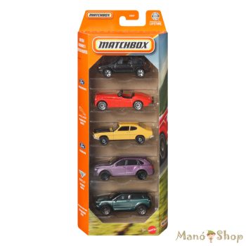 Matchbox : British Roadways 5 db-os fém kisautó szett