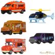 Matchbox : City Life 5 db-os fém kisautó szett