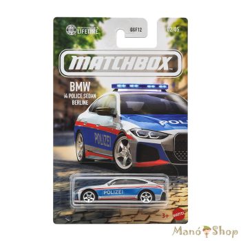 Matchbox Ikonikus kisautók - BMW i4 Police Sedan