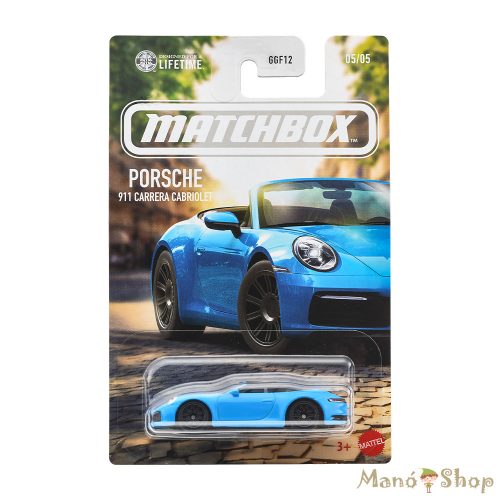 Matchbox Ikonikus kisautók - Porsche 911 Carrera Cabriolet