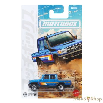  Matchbox : Japan Series : '17 Toyota Land Cruiser 78 fém kisautó