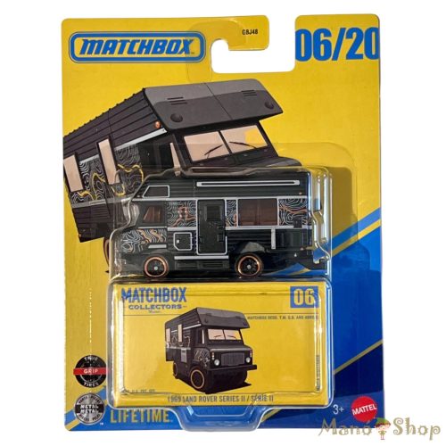 Matchbox Collectors: 1965 Land Rover Series II: Gyűjtői kisautó